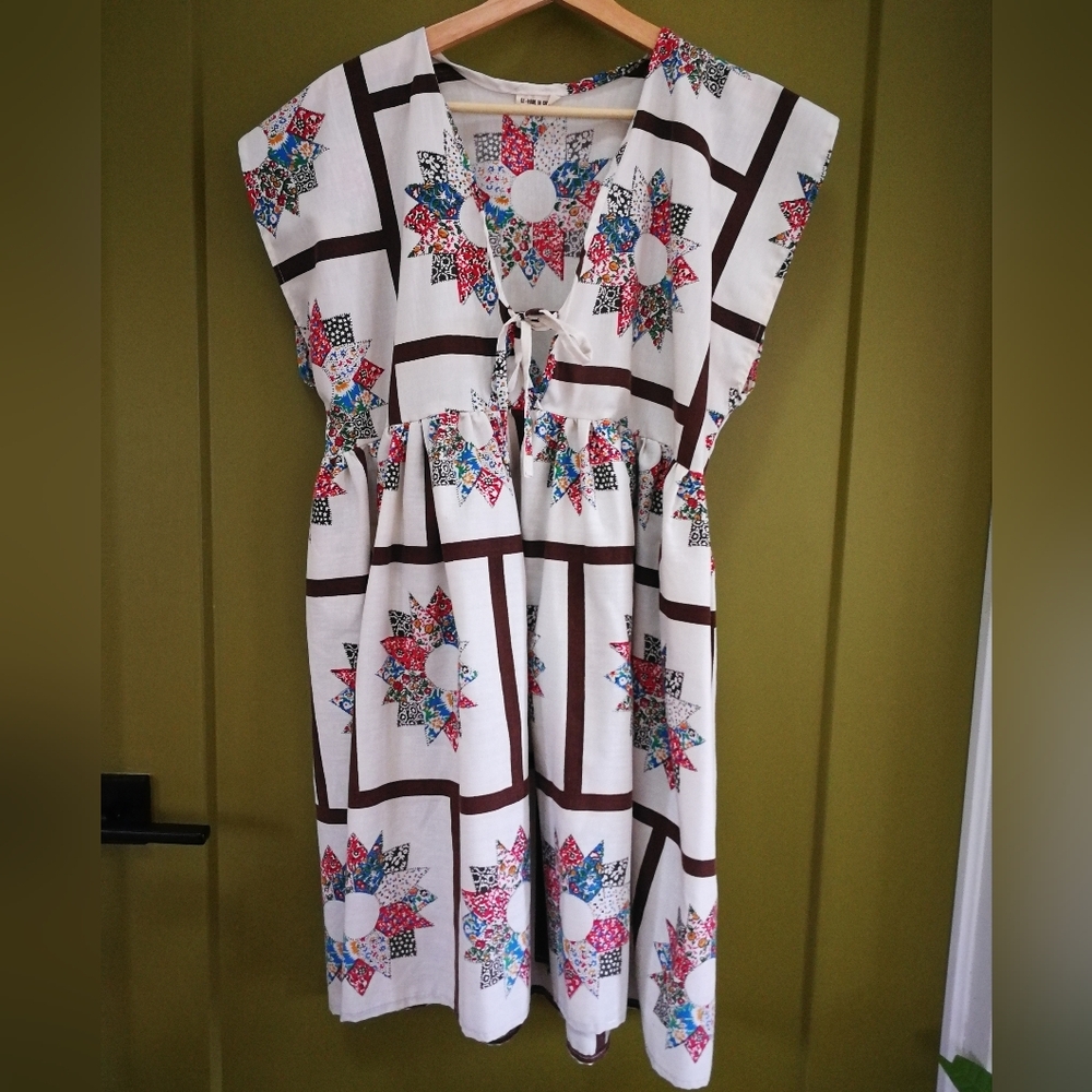 Colorful Patchwork Dress